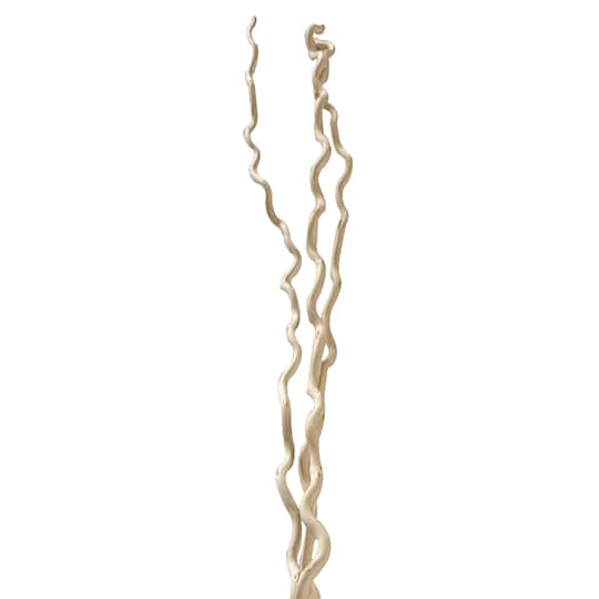 6 Pack: Cream Curly Willow Branch Bundle by Ashland&#xAE;